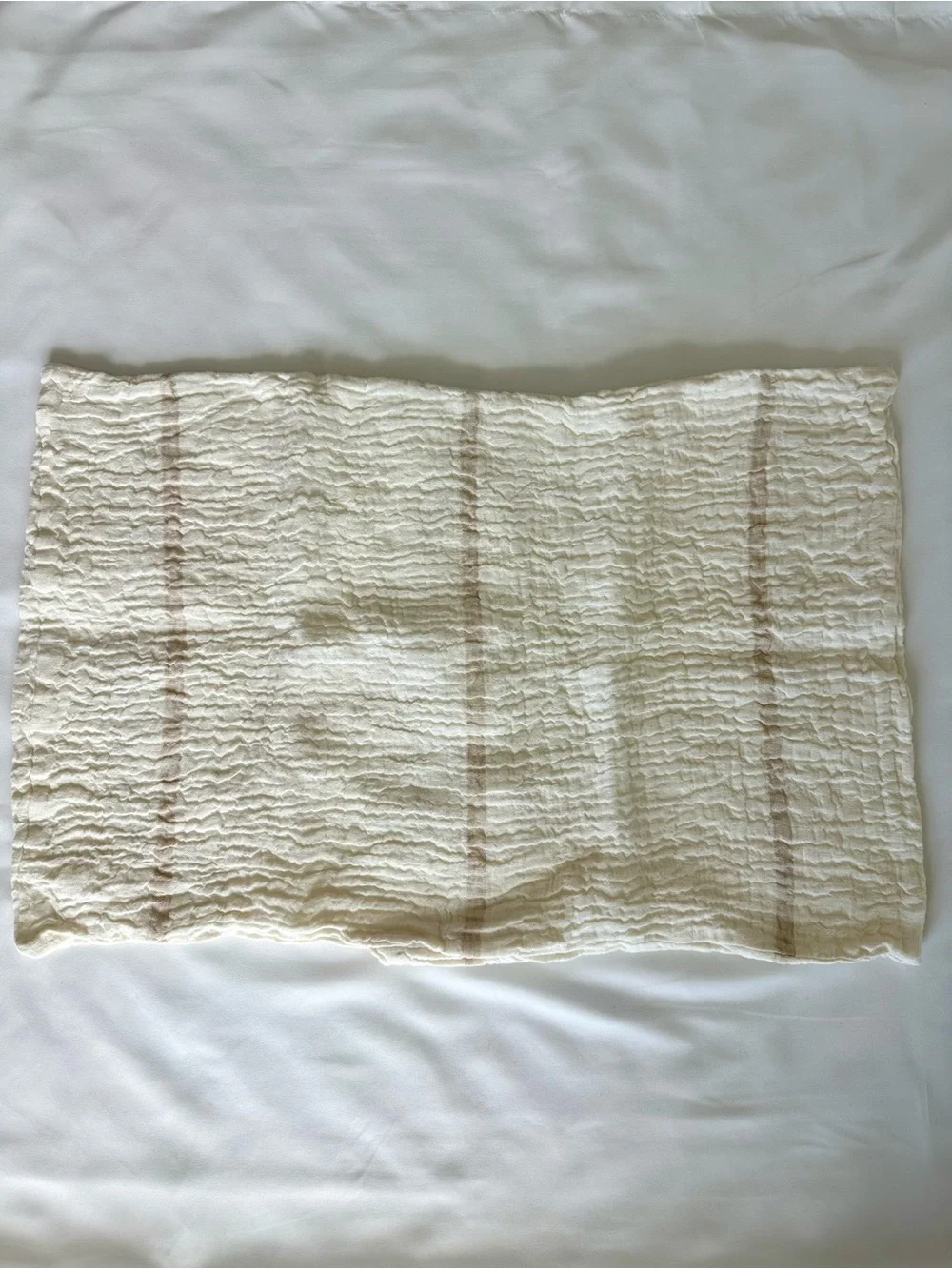 Restoration Hardware Crinkled Linen Pillow Cover